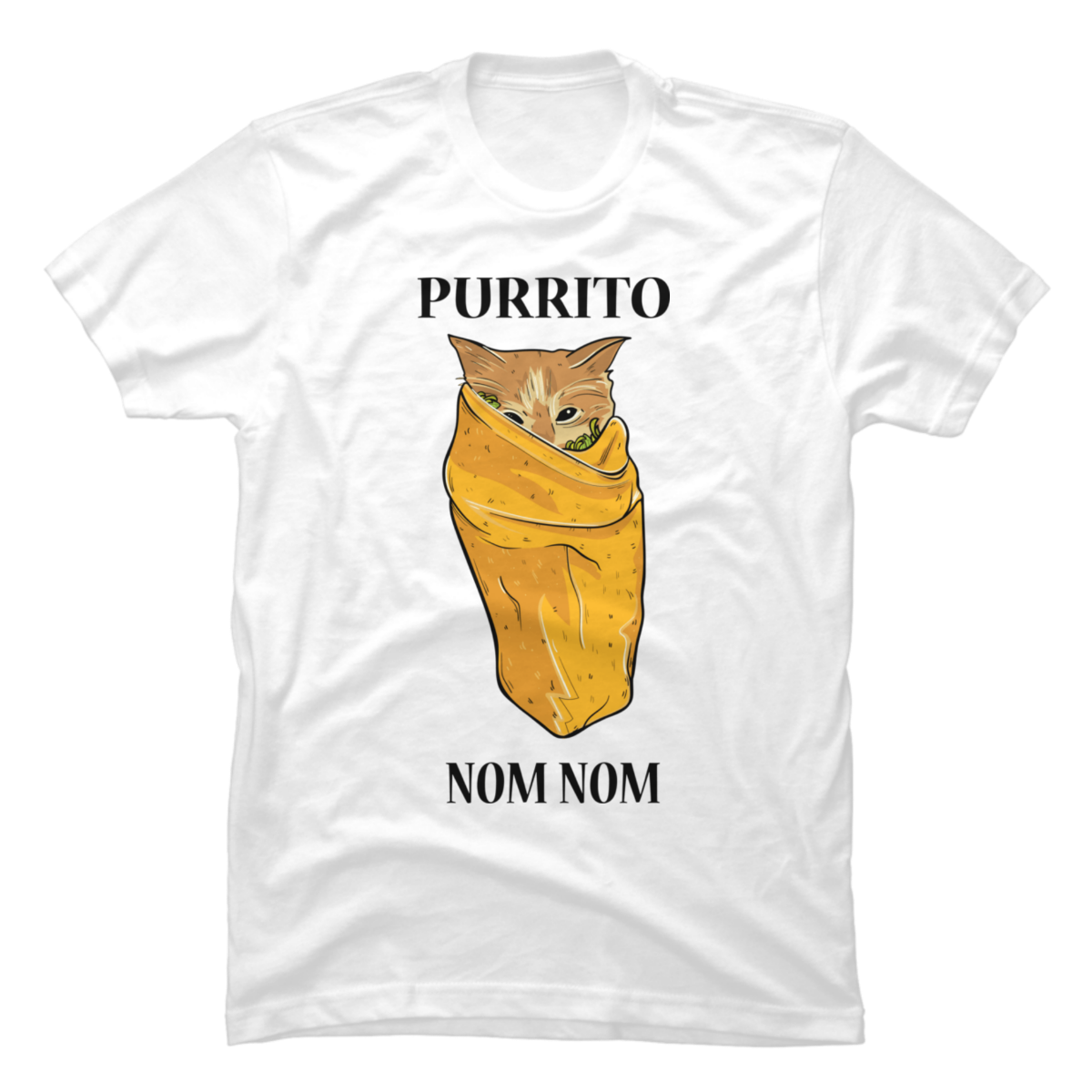 burrito cat shirt